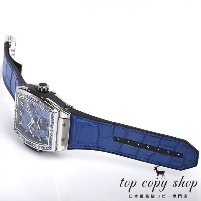 
                        ウブロ スピリット オブ ビッグバン スーパーコピー ムーンフェイズ チタニウム ダークブルー 647.NX.5171.LR.1201
                    