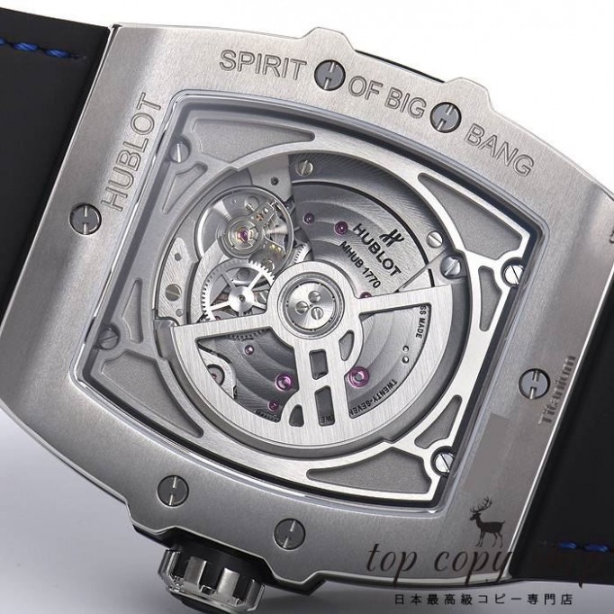 
                        ウブロ スピリット オブ ビッグバン スーパーコピー ムーンフェイズ チタニウム ダークブルー 647.NX.5171.LR.1201
                    