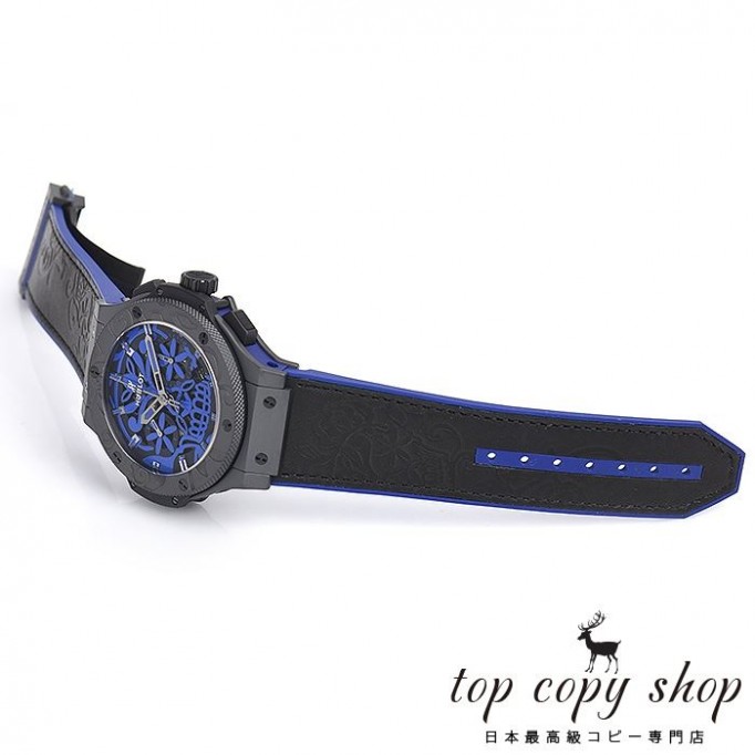 
                        ウブロ ビッグバン スーパーコピー シュガースカル ブルーコバルト 限定５０本 311.CI.1190.VR.AKS16
                    