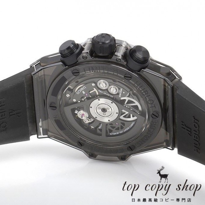 
                        ウブロ ビッグバン スーパーコピー ウニコ サファイア オールブラック 限定生産５００本 411.JB.4901.RT
                    