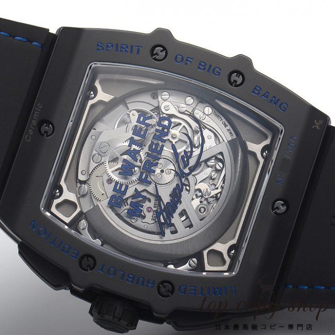 
                        ウブロ スピリット オブ ビッグバン スーパーコピー ＢＲＵＣＥ ＬＥＥ ＢＥ ＷＡＴＥＲ 世界限定１００本 601.CI.1190.LR.BLF16
                    