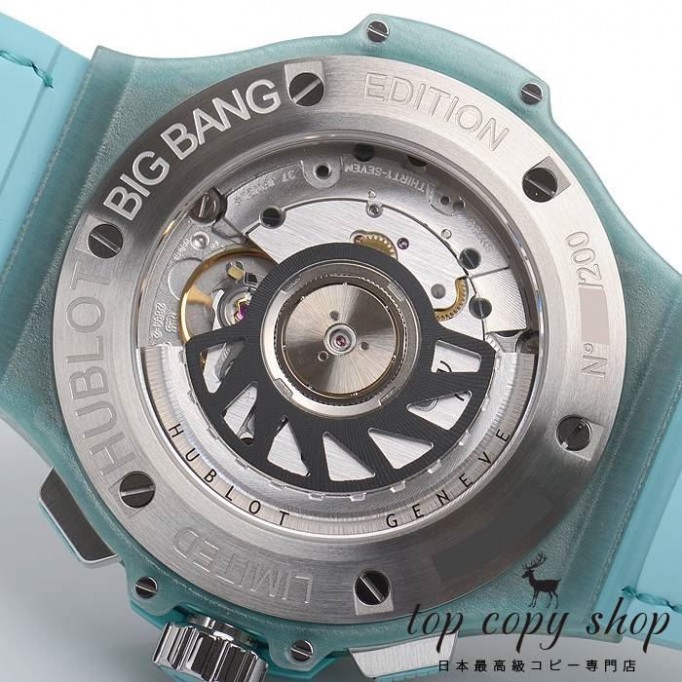 
                        ウブロ ビッグバン スーパーコピー トゥッティフルッティリネンアイスブルー 世界限定２００本 341.XL.2770.NR.1237
                    