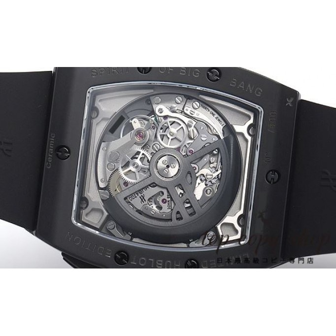 
                        ウブロ スピリット オブ ビッグバン スーパーコピー オールブラック 世界限定５００本 601.CI.0110.RX
                    