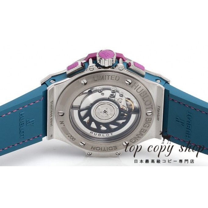 
                        ウブロ ビッグバン スーパーコピー ポップアート スチールパープル 世界限定２００本 341.SV.5199.LR.1905.POP14
                    