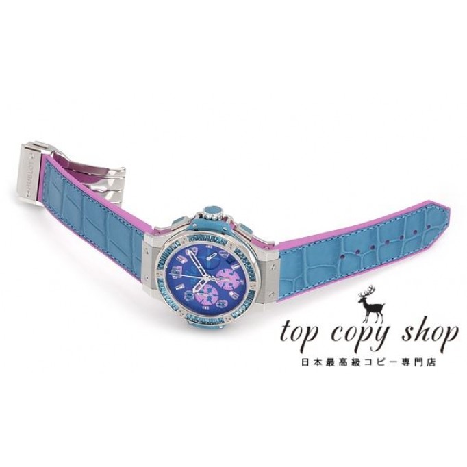 
                        ウブロ ビッグバン スーパーコピー ポップアート スチールブルー 世界限定２００本 341.SL.5199.LR.1907.POP14
                    