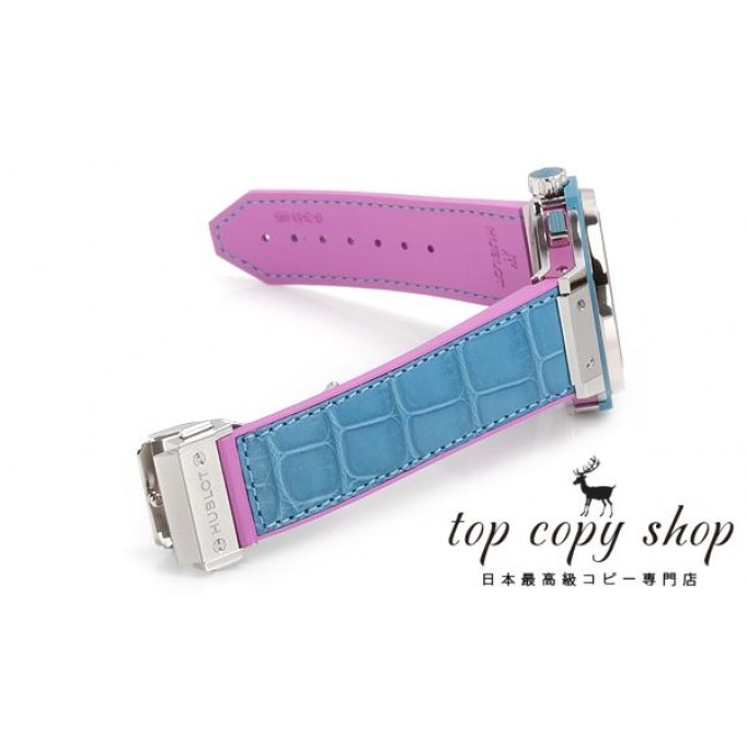 
                        ウブロ ビッグバン スーパーコピー ポップアート スチールブルー 世界限定２００本 341.SL.5199.LR.1907.POP14
                    