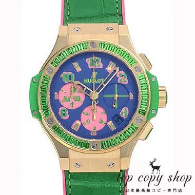 
                        ウブロ ビッグバン スーパーコピー ポップアート イエローゴールドアップル 世界限定２００本341.VG.5199.LR.1924.POP14
                    