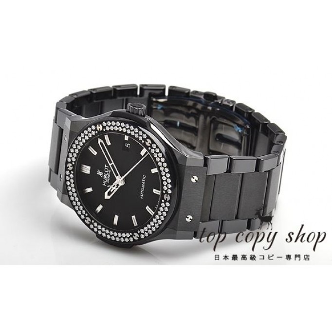 
                        ウブロ クラシックフュージョン スーパーコピー ブラックマジック ダイヤモンド 511.CM.1170.CM.1104
                    