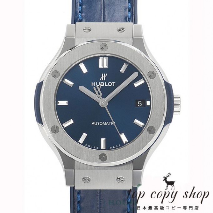 
                        ウブロクラシックフュージョン スーパーコピー ブルーチタニウム 565.NX.7170.LR
                    