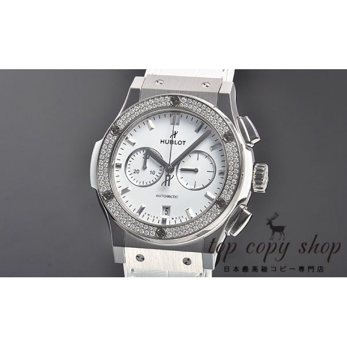 
                        ウブロ クラシックフュージョン スーパーコピー チタニウムクロノグラフ ホワイトダイヤ 541.NE.2010.LR.1104
                    