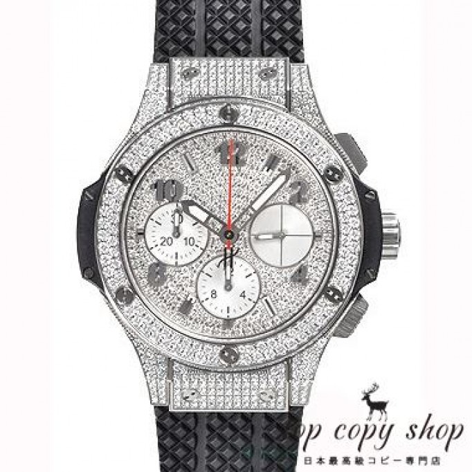 
                        ウブロ ビッグバン スーパーコピー スチール フルパヴェ 341.SX.9010.RX.1704
                    