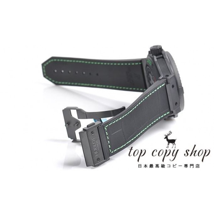 
                        ウブロ ビッグバン スーパーコピー キング オールブラック グリーン 世界限定５００本 324.CI.1190.GR.ABG11
                    