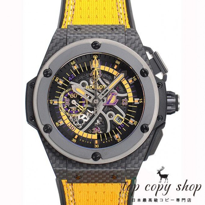 
                        ウブロ キングパワー スーパーコピー Ｌｏｓ Ａｎｇｅｌｅｓ Ｌａｋｅｒｓ 世界限定５０本 748.QX.1199.NR.LAK14
                    