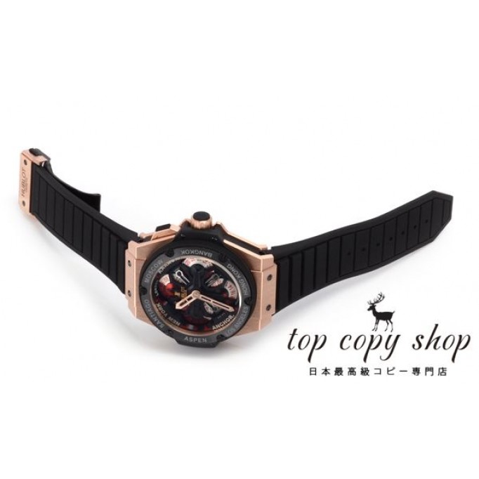 
                        ウブロ キングパワー スーパーコピー ウニコ ＧＭＴ キングゴールドセラミック 771.OM.1170.RX
                    