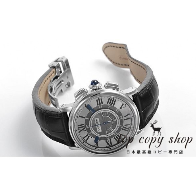 
                        カルティエ スーパーコピー ロトンド ドゥ カルティエ スーパーコピー セントラルクロノグラフ W1556051
                    