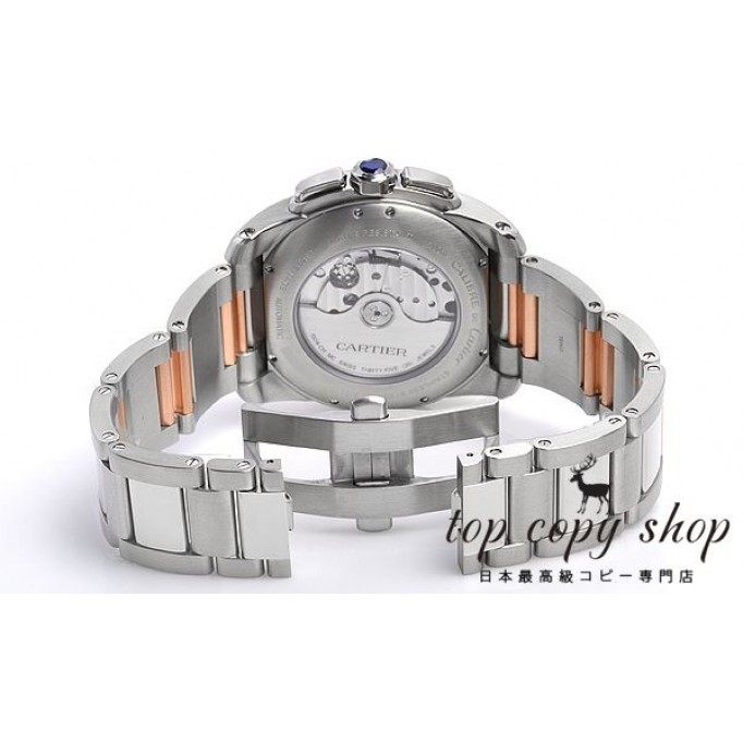 
                        カルティエ カリブル スーパーコピー ドゥ カルティエ クロノグラフ W7100042
                    