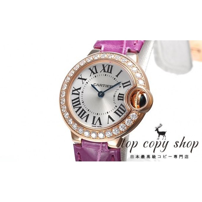 
                        カルティエ バロンブルー スーパーコピー ２８ｍｍ WE90025I
                    