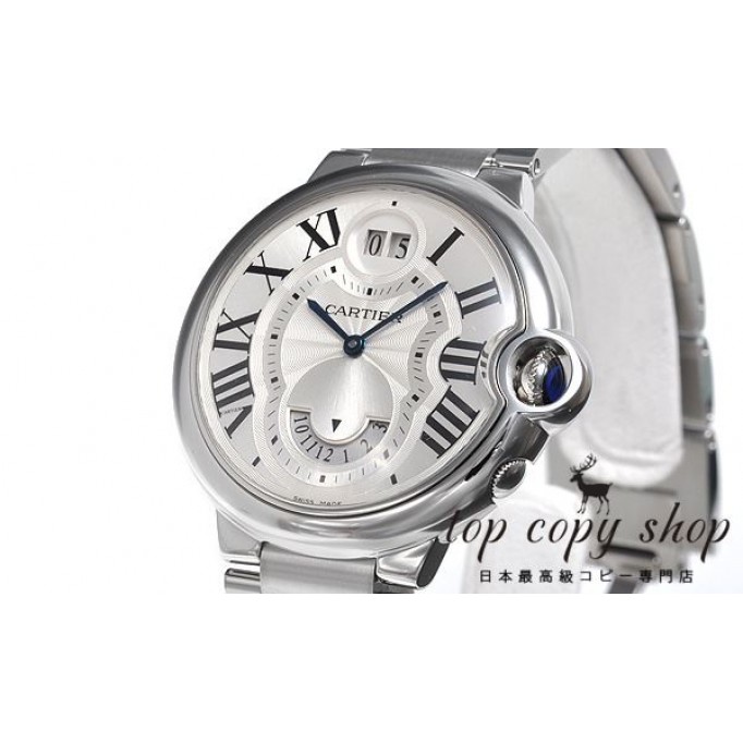 
                        カルティエ バロンブルー スーパーコピー ２タイムゾーン W6920011
                    