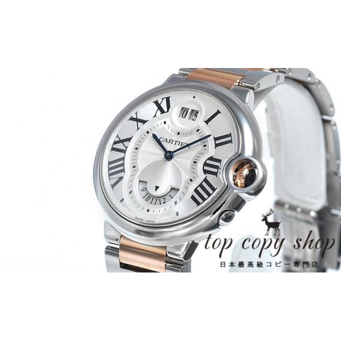 
                        カルティエ バロンブルー スーパーコピー ２タイムゾーン W6920027
                    