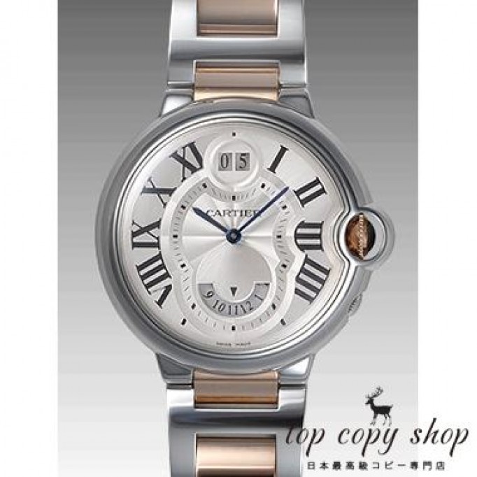 
                        カルティエ バロンブルー スーパーコピー ２タイムゾーン W6920027
                    