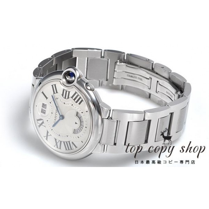 
                        カルティエ バロンブルー スーパーコピー ２タイムゾーン W6920011
                    