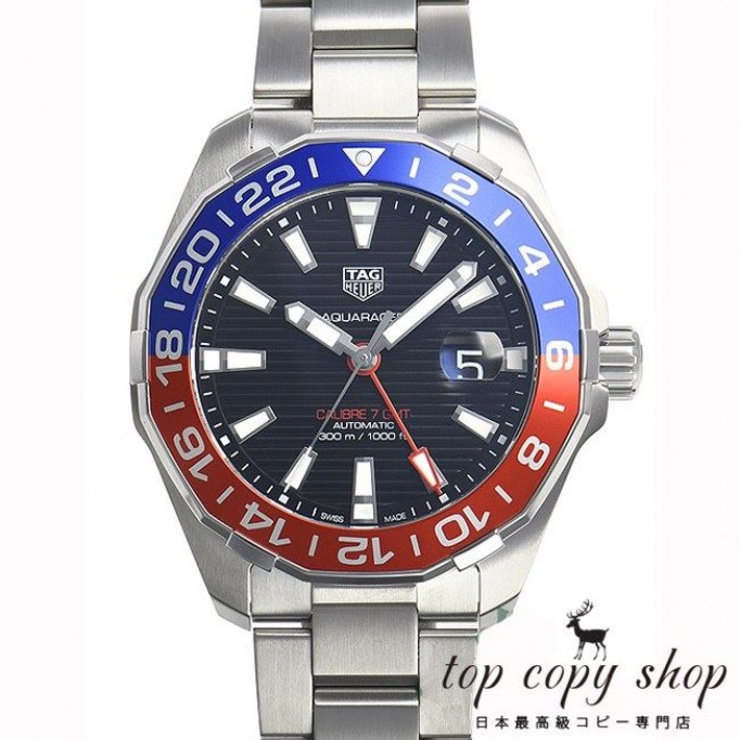 
                        タグホイヤー アクアレーサー スーパーコピー キャリバー７ ＧＭＴ WAY201F.BA0927
                    