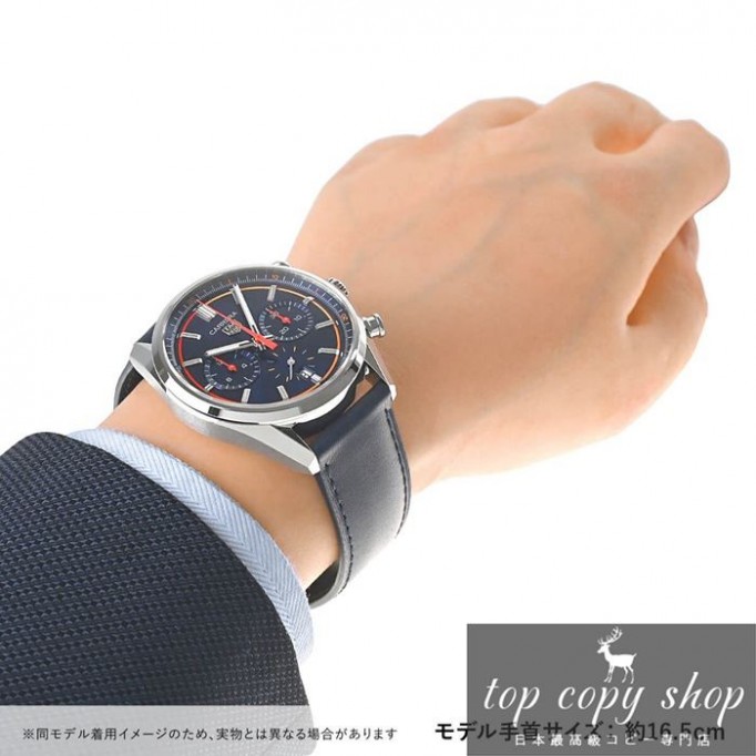 
                        タグホイヤー カレラ スーパーコピー キャリバーホイヤー02 クロノグラフ 42mm CBN201D.FC6543
                    