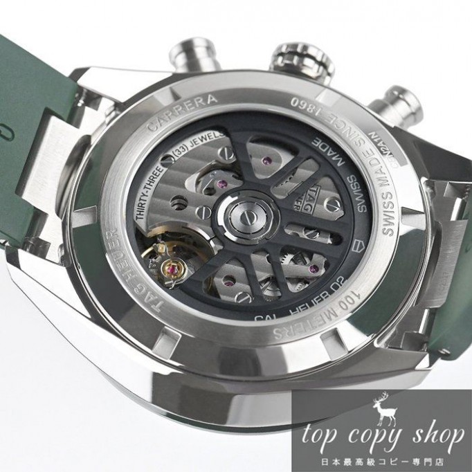 
                        タグホイヤー カレラ スーパーコピー キャリバーホイヤー02 スポーツクロノグラフ 44mm CBN2A1N.FT6238
                    