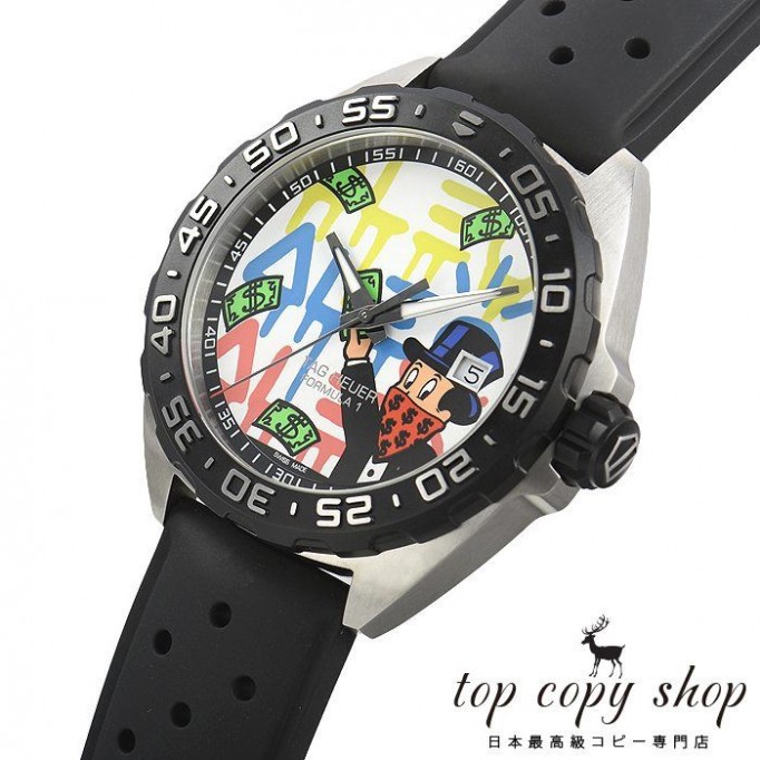 
                        タグホイヤー フォーミュラ1 スーパーコピー アレックモノポリースペシャルエディション 世界限定２００本 WAZ1119.FT8023
                    