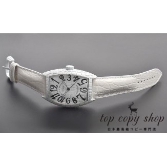 
                        フランクミュラー トノウカーベックス スーパーコピー ホワイトクロコ 8880SC WHT CRO
                    