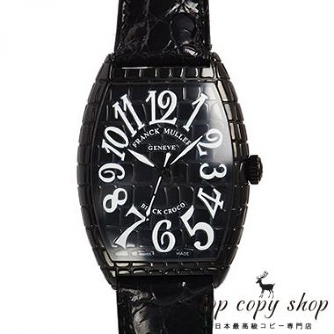 
                        フランクミュラー トノウカーベックス スーパーコピー ブラッククロコ 6850SC BLK CRO
                    