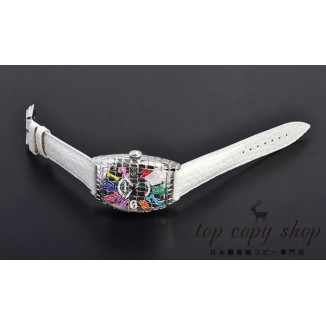 
                        フランクミュラー トノウカーベックス スーパーコピー アイアンクロコ カラードリーム 8880SC IRON CRO COL DRM
                    