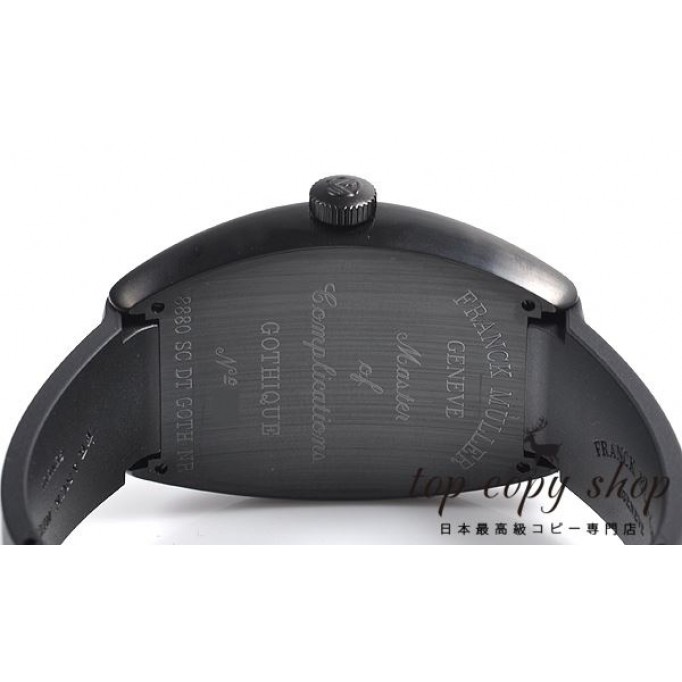 
                        フランクミュラー トノウカーベックス スーパーコピー ゴシック アロンジェ ノアール 8880SCDT GOTH NR
                    