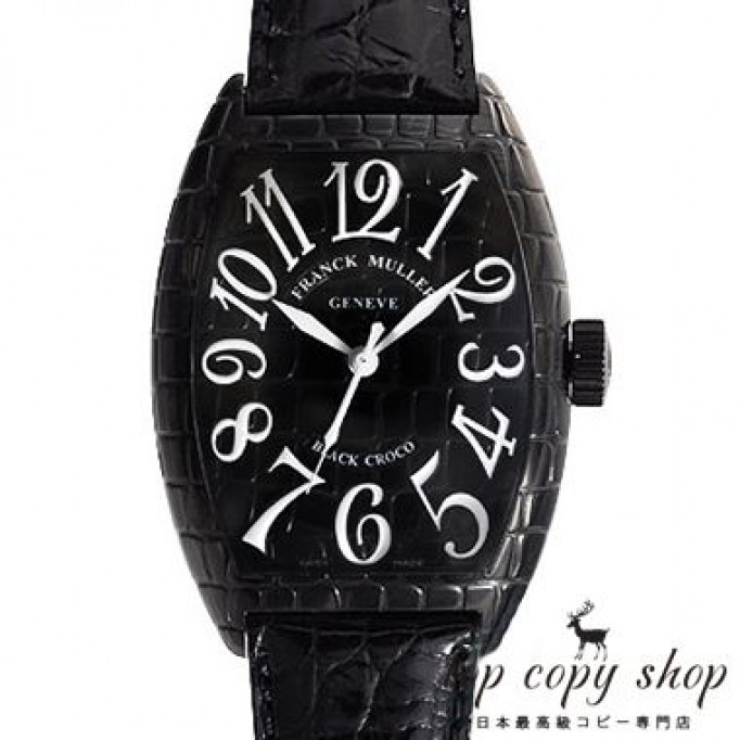 
                        フランクミュラー トノウカーベックス スーパーコピー ブラッククロコ 9880SC BLK CRO
                    
