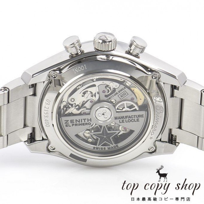 
                        ゼニス クロノマスター スーパーコピーフルオープン ３８ｍｍ 03.2353.400/78.M2350
                    