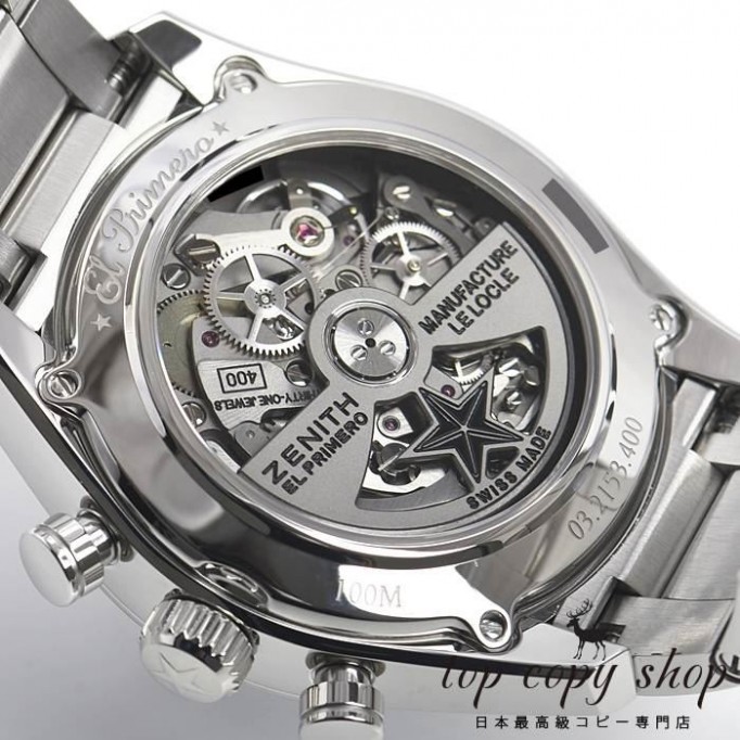 
                        ゼニス クロノマスター スーパーコピーフルオープン ３８ｍｍ 03.2353.400/78.M2350
                    
