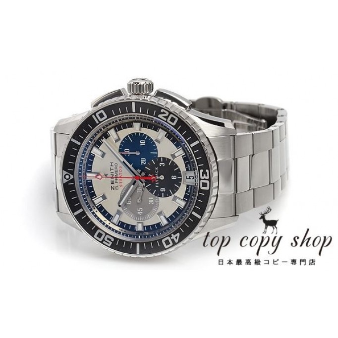 
                        ゼニス エルプリメロ スーパーコピー ストラトス フライバッククロノ フェリックスバウムガートナー 03.2066.405/69.M2060
                    