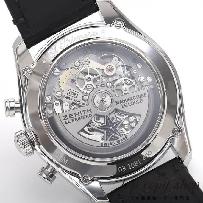 
                        ゼニス クロノマスター スーパーコピーフルオープン　４２ｍｍ 03.2081.400/78.C813
                    