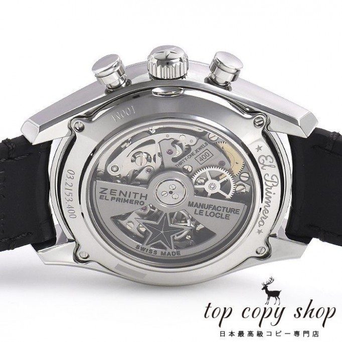 
                        ゼニス クロノマスター スーパーコピーフルオープン ３８ｍｍ 03.2353.400/78.C813
                    