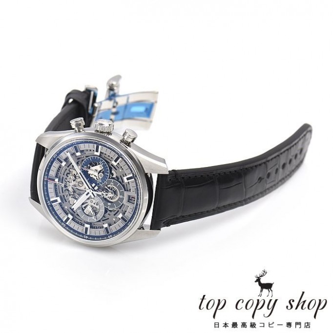 
                        ゼニス クロノマスター スーパーコピーフルオープン　４２ｍｍ 03.2081.400/78.C813
                    