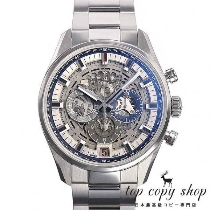 
                        ゼニス クロノマスター スーパーコピーフルオープン ４２ｍｍ 03.2081.400/78.M2040
                    