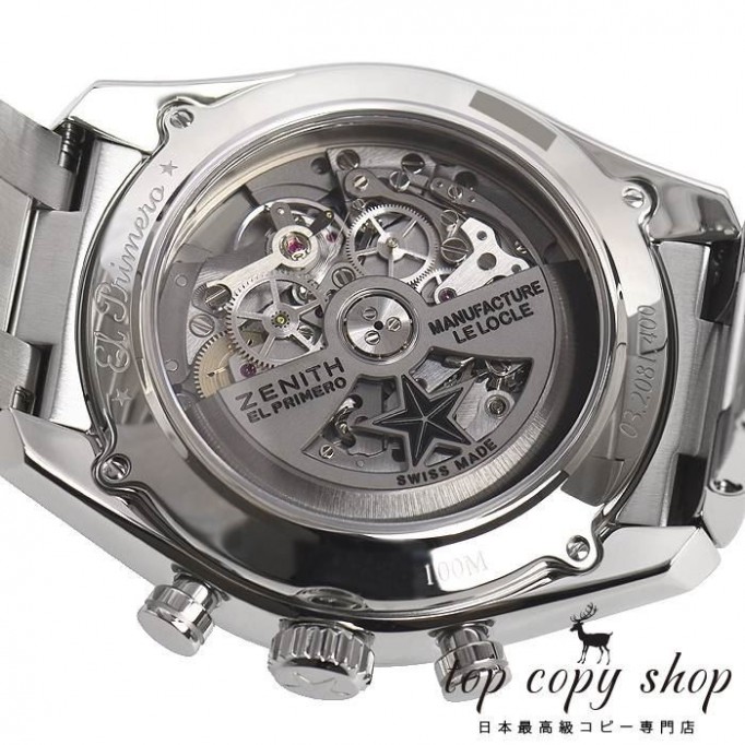
                        ゼニス クロノマスター スーパーコピーフルオープン ４２ｍｍ 03.2081.400/78.M2040
                    