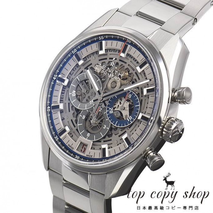 
                        ゼニス クロノマスター スーパーコピーフルオープン ４２ｍｍ 03.2081.400/78.M2040
                    