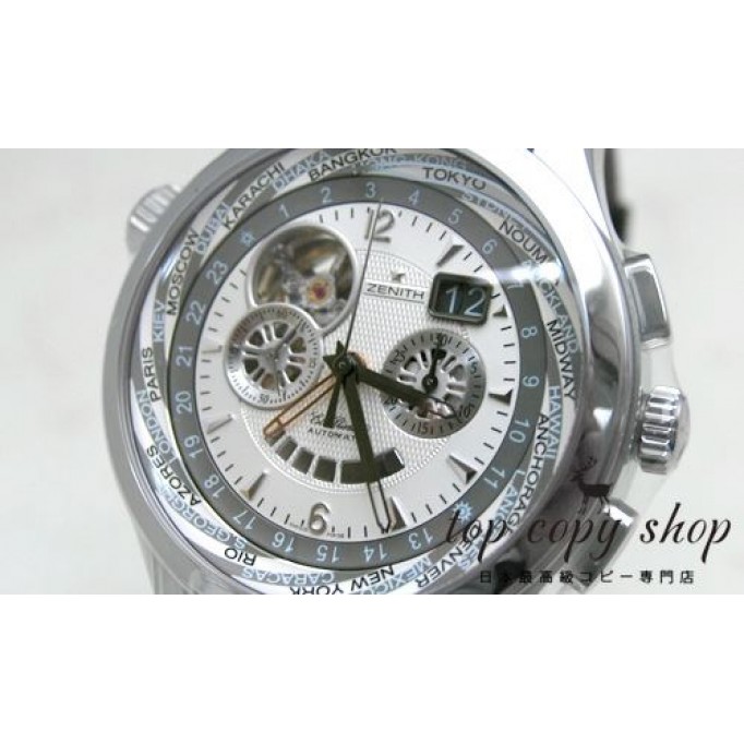 
                        ゼニス スーパーコピー グランドクラスオープン トラベラーマルチシティー 03.0520.4037/01.C492
                    