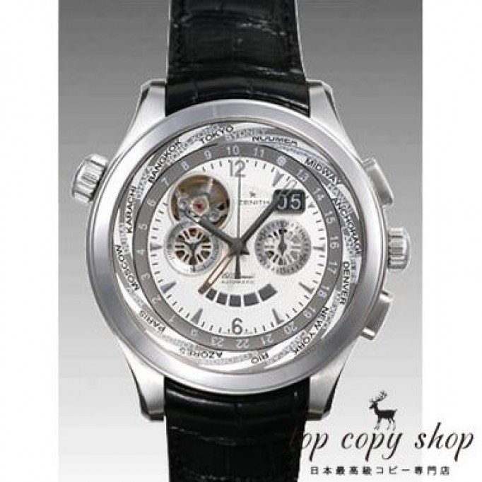 
                        ゼニス スーパーコピー グランドクラスオープン トラベラーマルチシティー 03.0520.4037/01.C492
                    