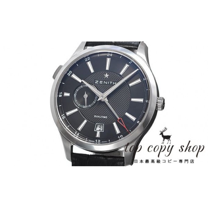 
                        ゼニス エリート スーパーコピー キャプテン デュアルタイム 03.2330.682/24.C493
                    