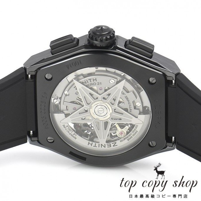 
                        ゼニス デファイ スーパーコピー エルプリメロ２１ ブラックセラミック49.9000.9004/78.R782
                    