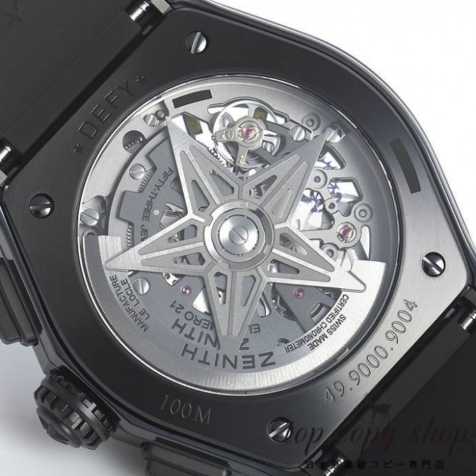 
                        ゼニス デファイ スーパーコピー エルプリメロ２１ ブラックセラミック49.9000.9004/78.R782
                    