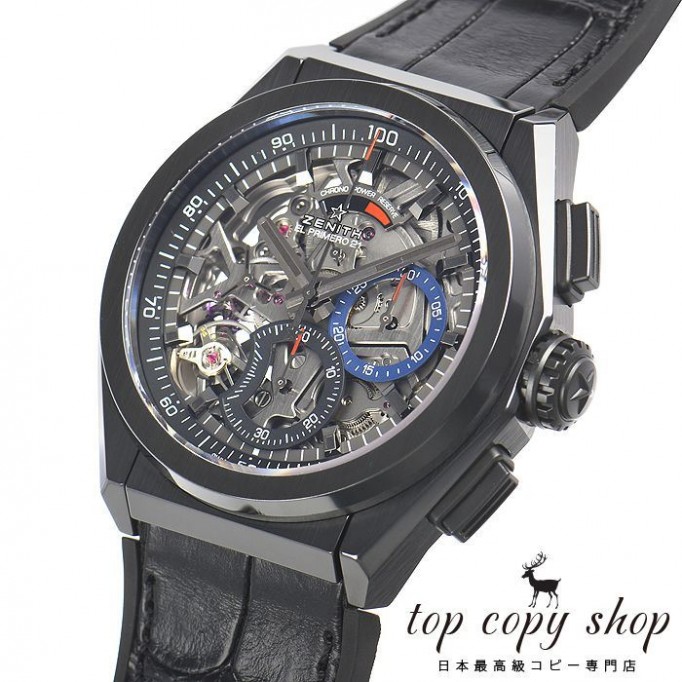 
                        ゼニス デファイ スーパーコピー エルプリメロ２１ ブラックセラミック 49.9000.9004/78.R582
                    