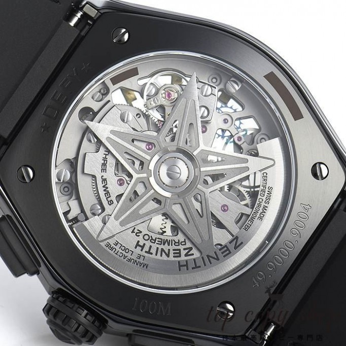 
                        ゼニス デファイ スーパーコピー エルプリメロ２１ ブラックセラミック 49.9000.9004/78.R582
                    